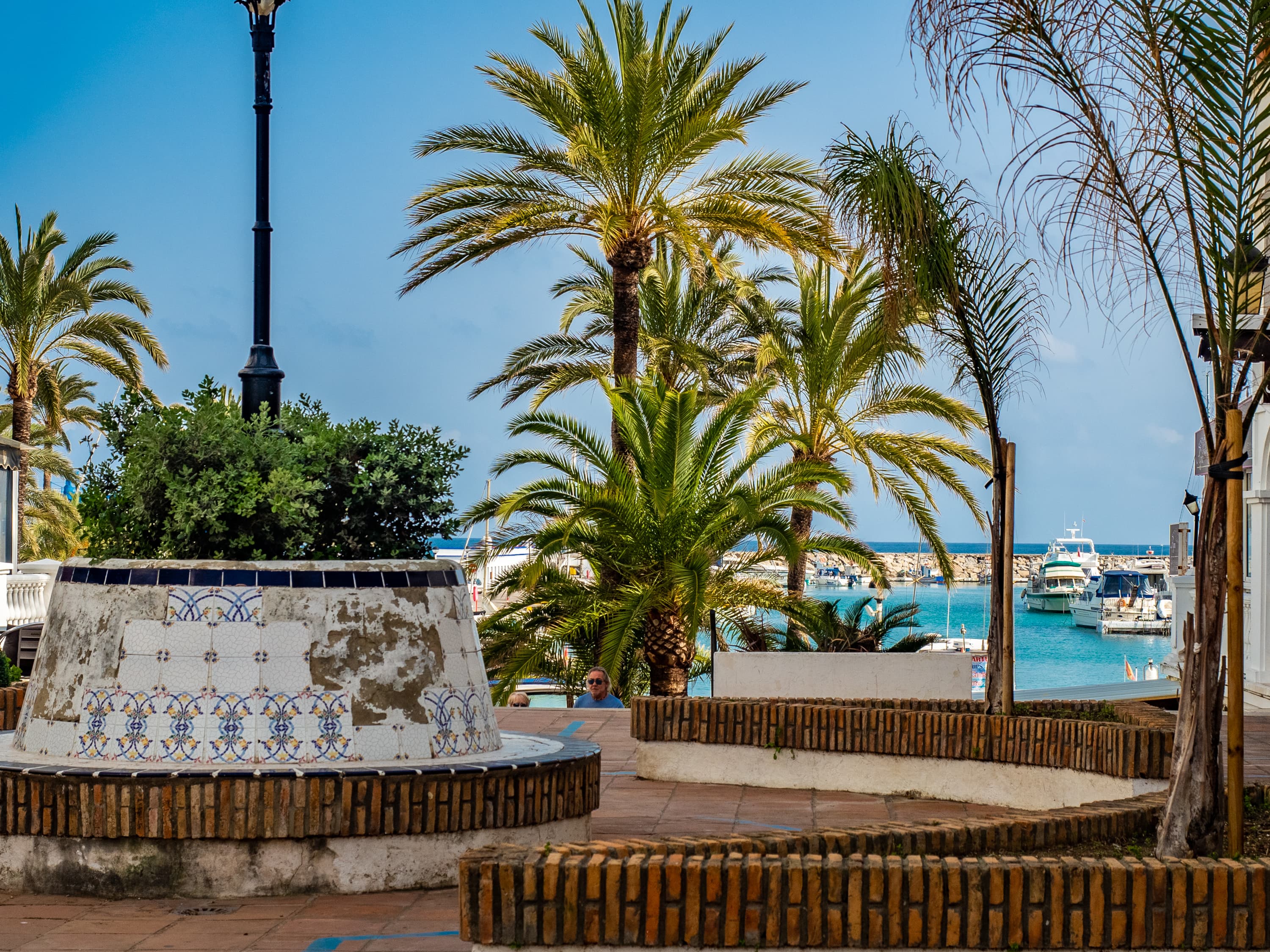 Puerto deportivo en la Costa del Sol